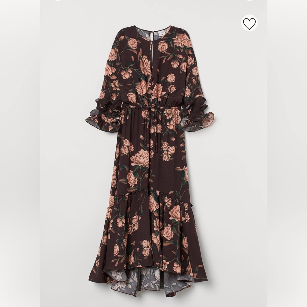 Johanna Ortiz x H&M Creped Ruffled Dress